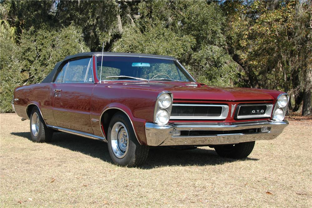 1965 PONTIAC GTO CONVERTIBLE