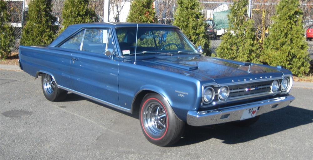 1967 PLYMOUTH GTX 2 DOOR COUPE