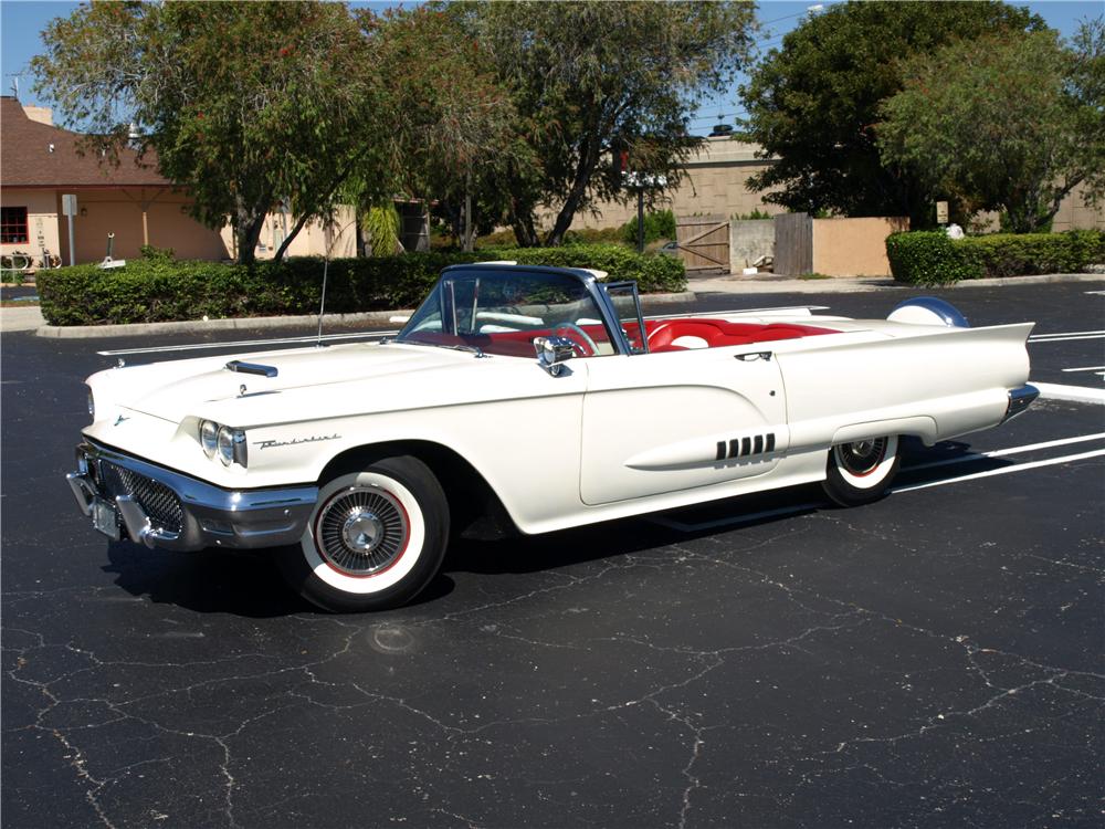 1958 FORD THUNDERBIRD CONVERTIBLE