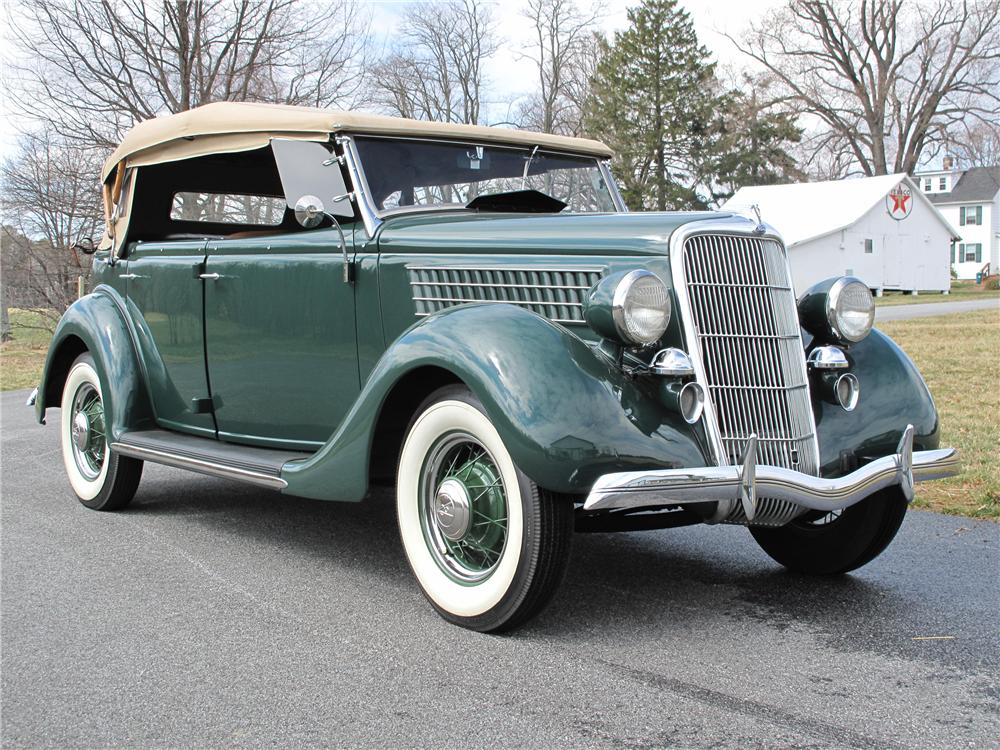 1935 FORD MODEL 48 PHAETON 4 DOOR CONVERTIBLE