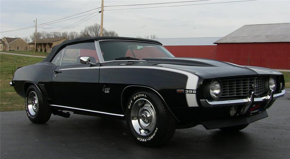 1969 CHEVROLET CAMARO SS CONVERTIBLE