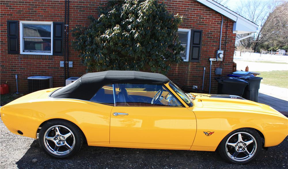 1968 CHEVROLET CAMARO CUSTOM CONVERTIBLE