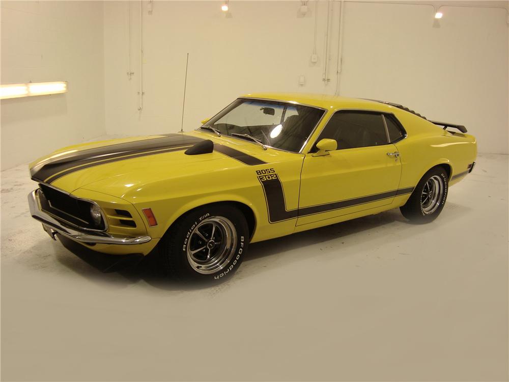 1970 FORD MUSTANG BOSS 302 2 DOOR FASTBACK