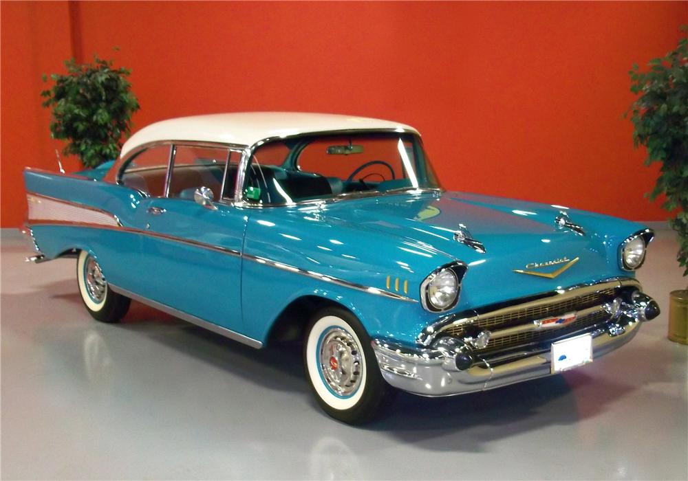 1957 CHEVROLET BEL AIR 2 DOOR HARDTOP