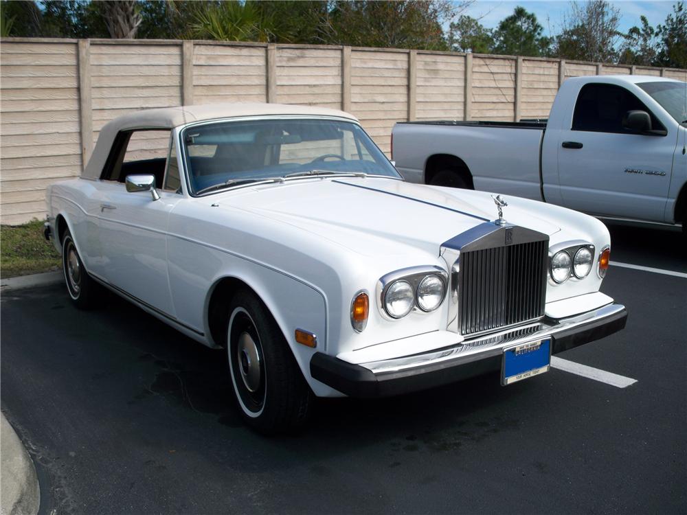 1979 ROLLS-ROYCE CORNICHE CONVERTIBLE