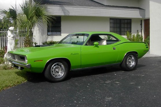 1970 PLYMOUTH CUDA 2 DOOR COUPE