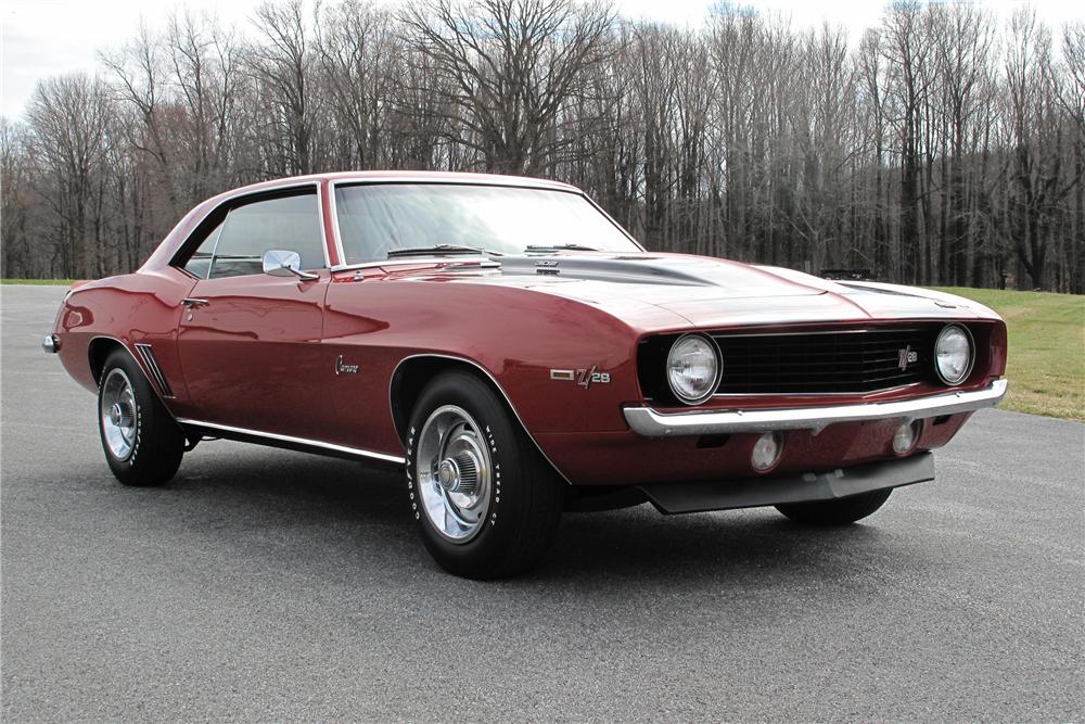 1969 CHEVROLET CAMARO Z/28 2 DOOR COUPE