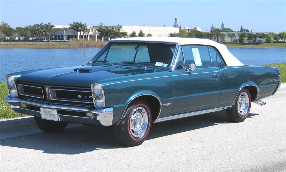 1965 PONTIAC GTO CONVERTIBLE