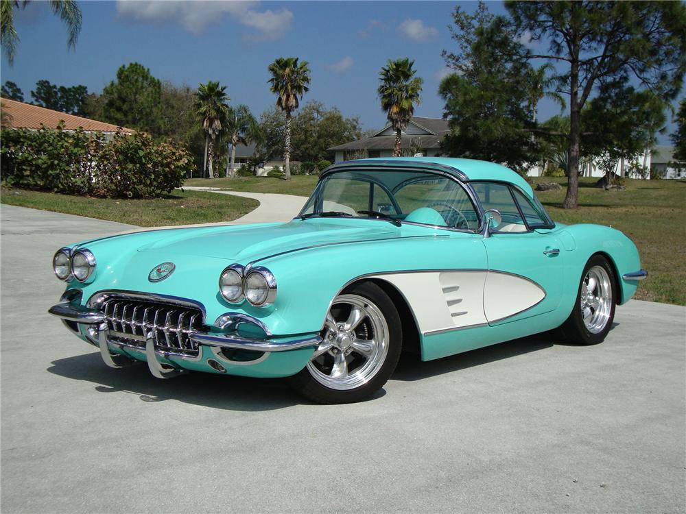 1958 CHEVROLET CORVETTE CUSTOM CONVERTIBLE