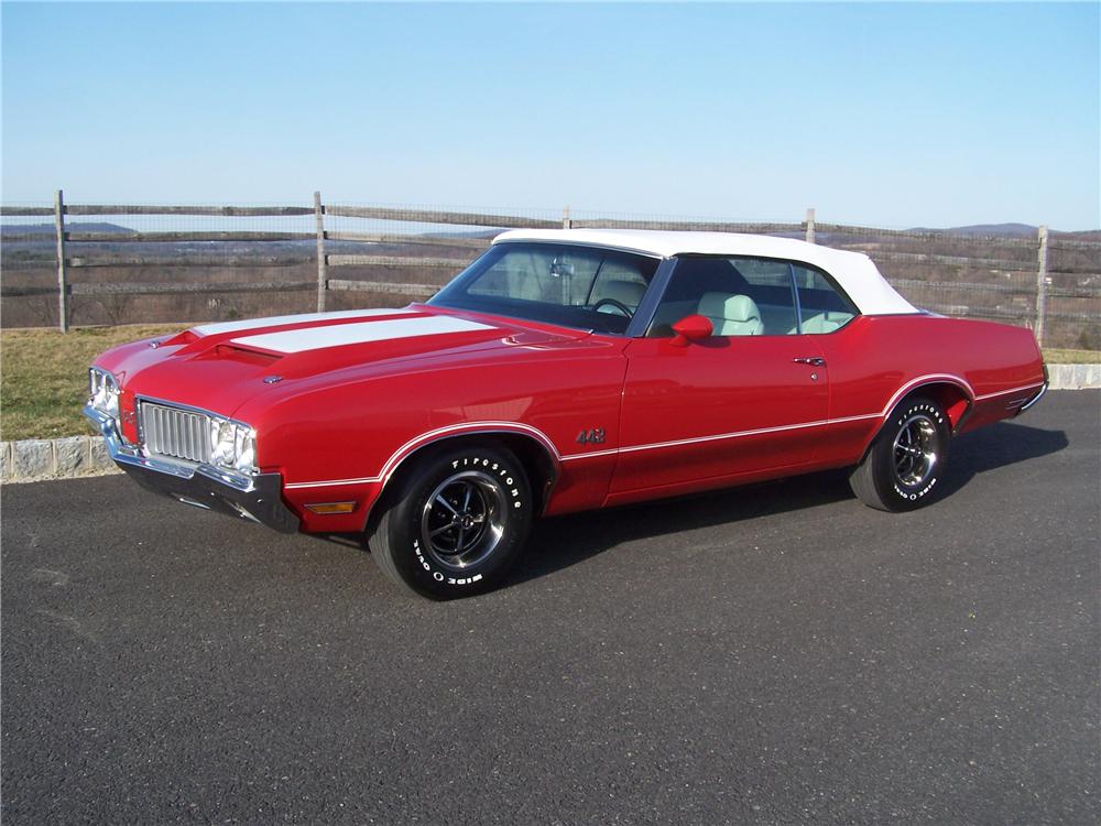 1970 OLDSMOBILE 442 CONVERTIBLE