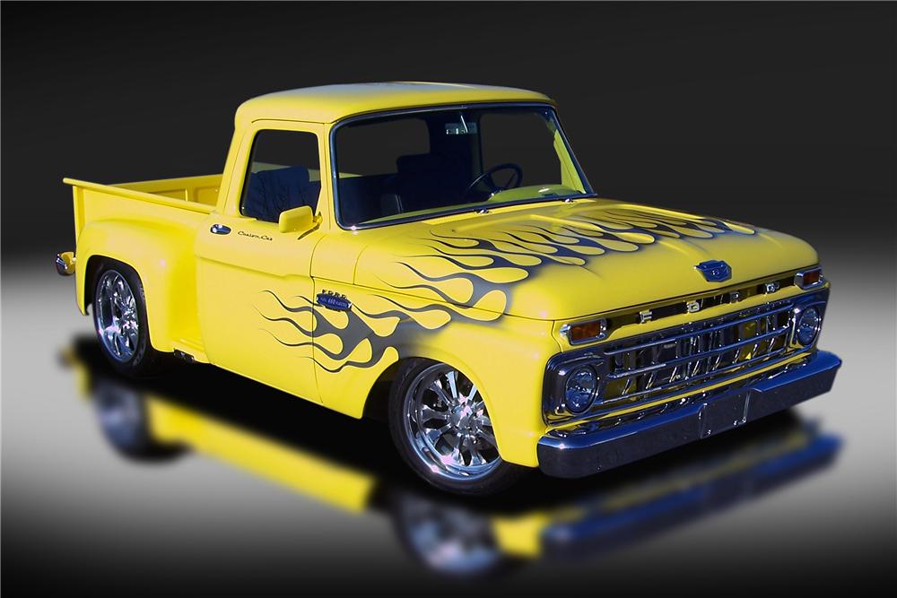 1965 FORD F-100 STEPSIDE CUSTOM PICKUP