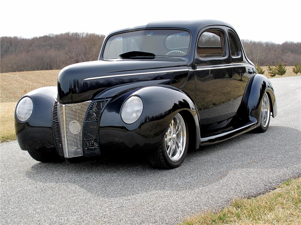 1940 FORD DELUXE CUSTOM 2 DOOR COUPE