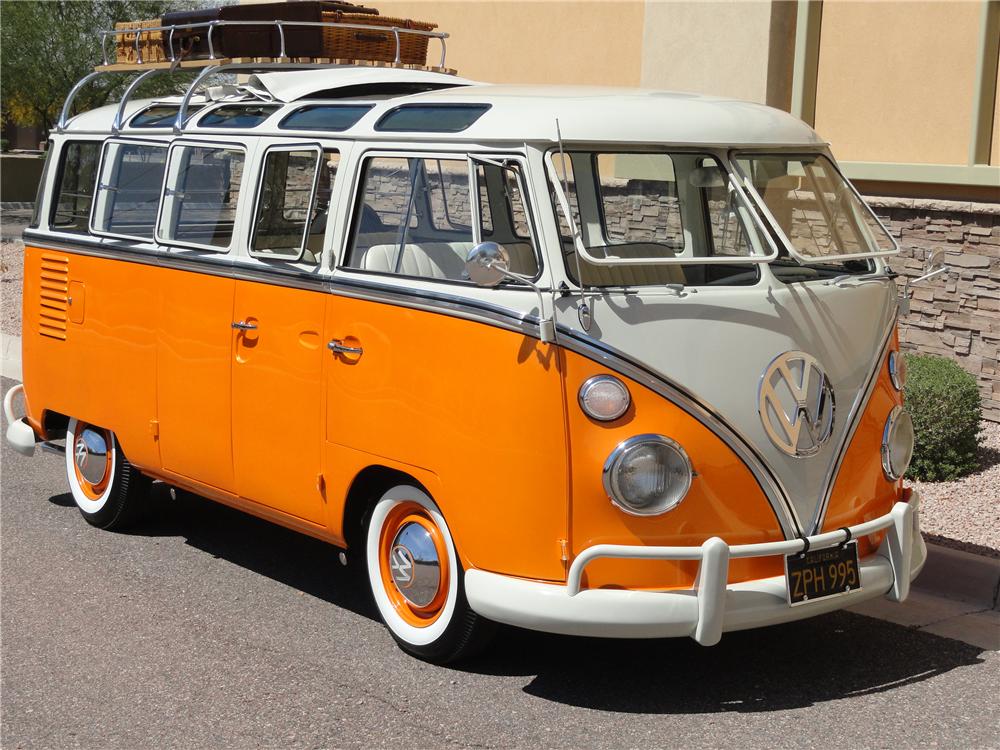 1962 VOLKSWAGEN 23 WINDOW CUSTOM SAMBA BUS