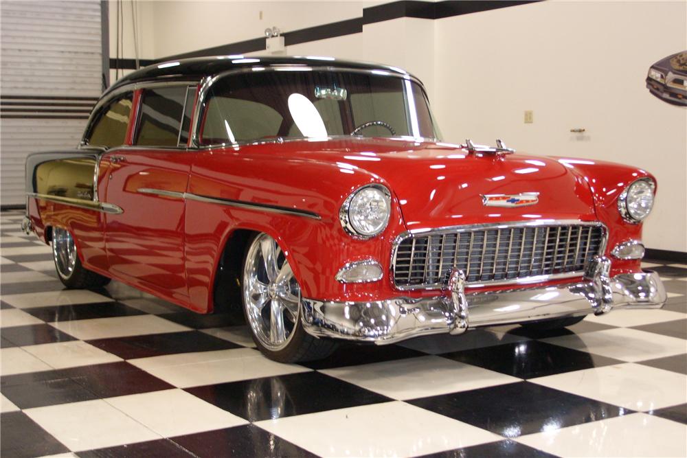 1955 CHEVROLET BEL AIR CUSTOM 2 DOOR