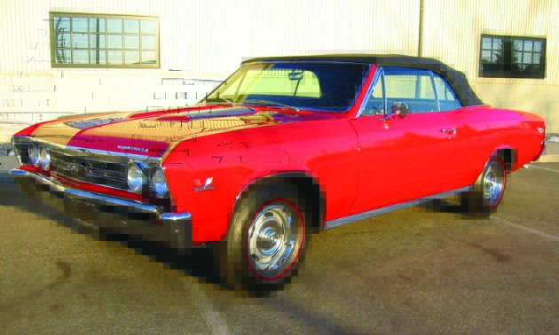 1967 CHEVROLET CHEVELLE SS 396 CONVERTIBLE