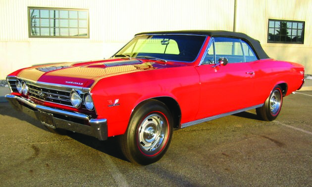 1967 CHEVROLET CHEVELLE SS 396 CONVERTIBLE