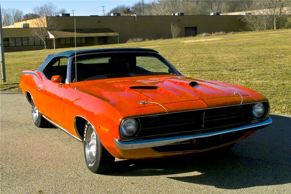 1970 PLYMOUTH CUDA CONVERTIBLE