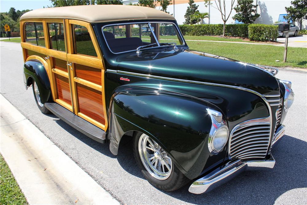 1941 PLYMOUTH CUSTOM WOODY STATION WAGON