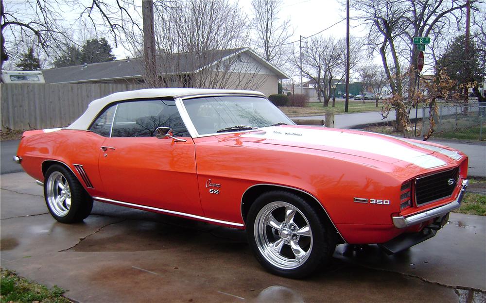 1969 CHEVROLET CAMARO RS/SS CUSTOM CONVERTIBLE