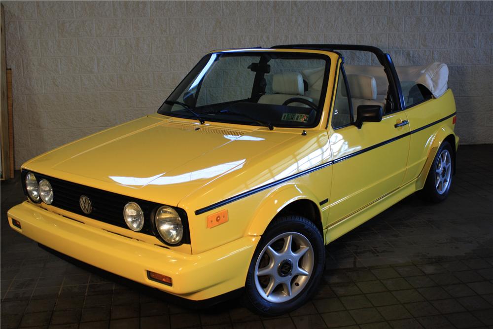 1990 VOLKSWAGEN CABRIOLET 