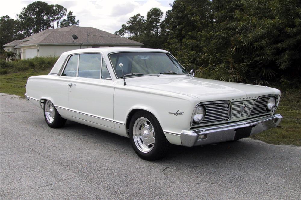 1966 PLYMOUTH VALIANT CUSTOM 2 DOOR HARDTOP