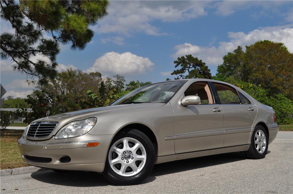 2000 MERCEDES-BENZ S500 4 DOOR SEDAN