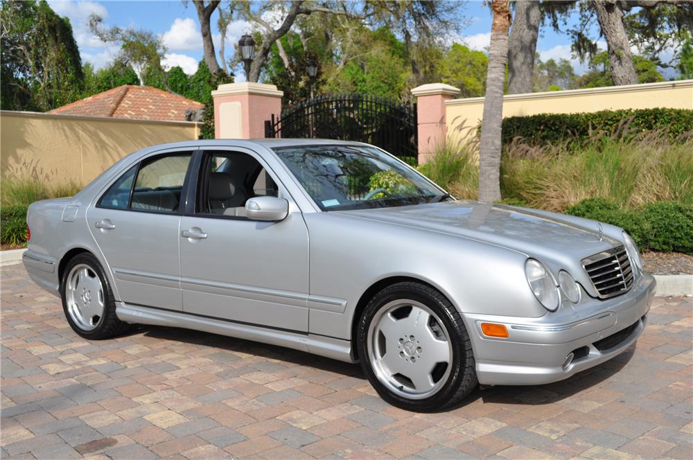 2000 MERCEDES-BENZ E55 AMG 4 DOOR SEDAN