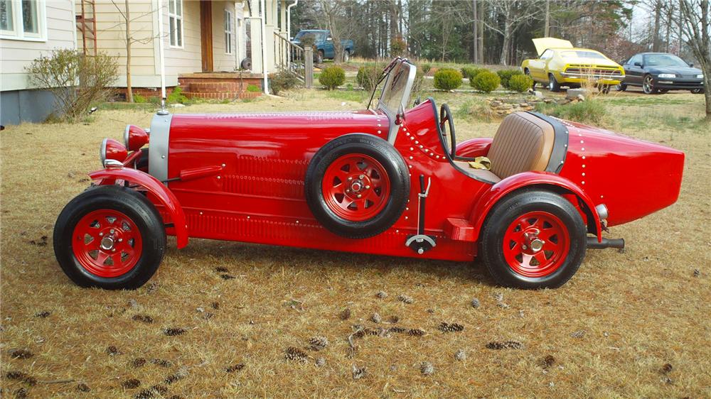 1937 BUGATTI ROADSTER RE-CREATION