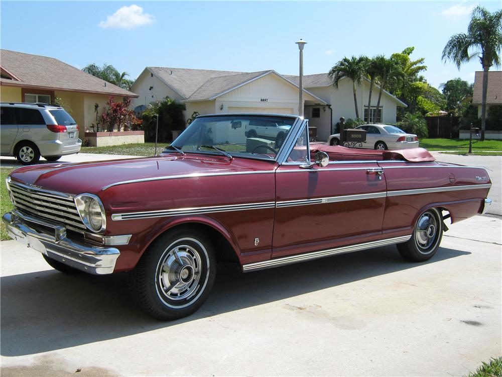 1963 CHEVROLET NOVA SS CONVERTIBLE