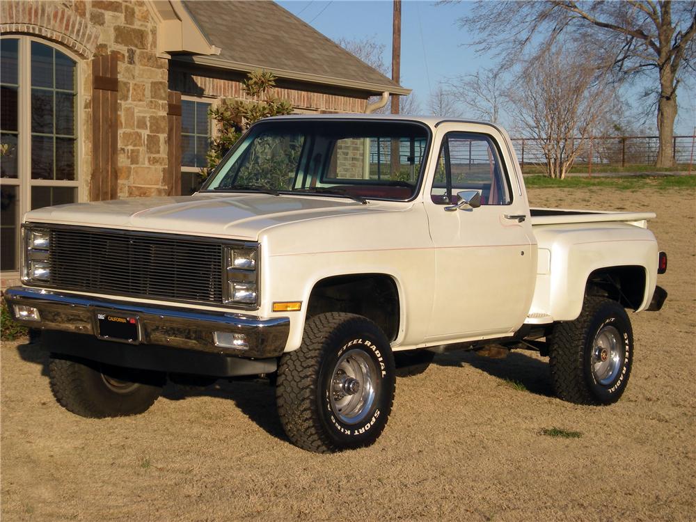 1985 CHEVROLET K10 4X4 PICKUP