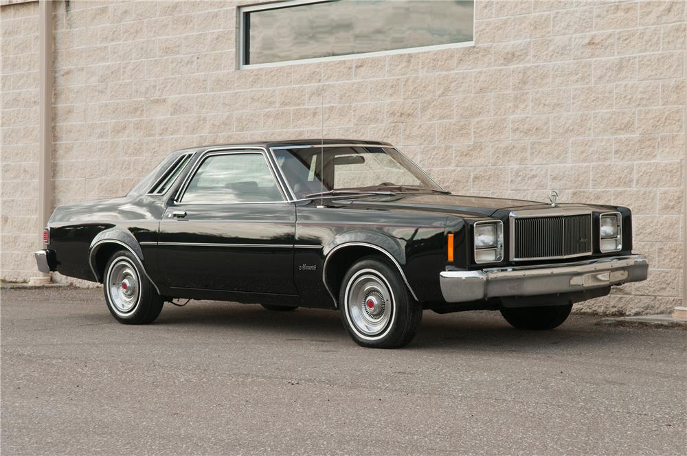 1978 MERCURY MONARCH 2 DOOR HARDTOP