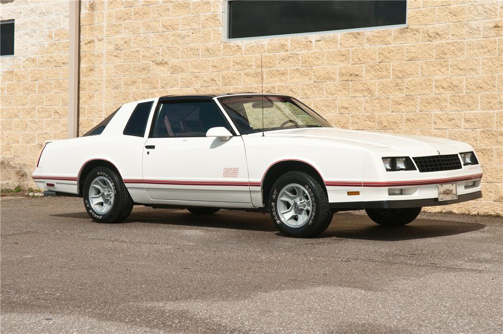 1987 CHEVROLET MONTE CARLO SS 2 DOOR HARDTOP