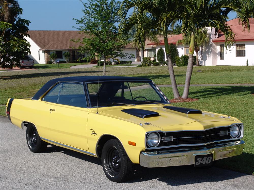 1973 DODGE DART CUSTOM 2 DOOR COUPE