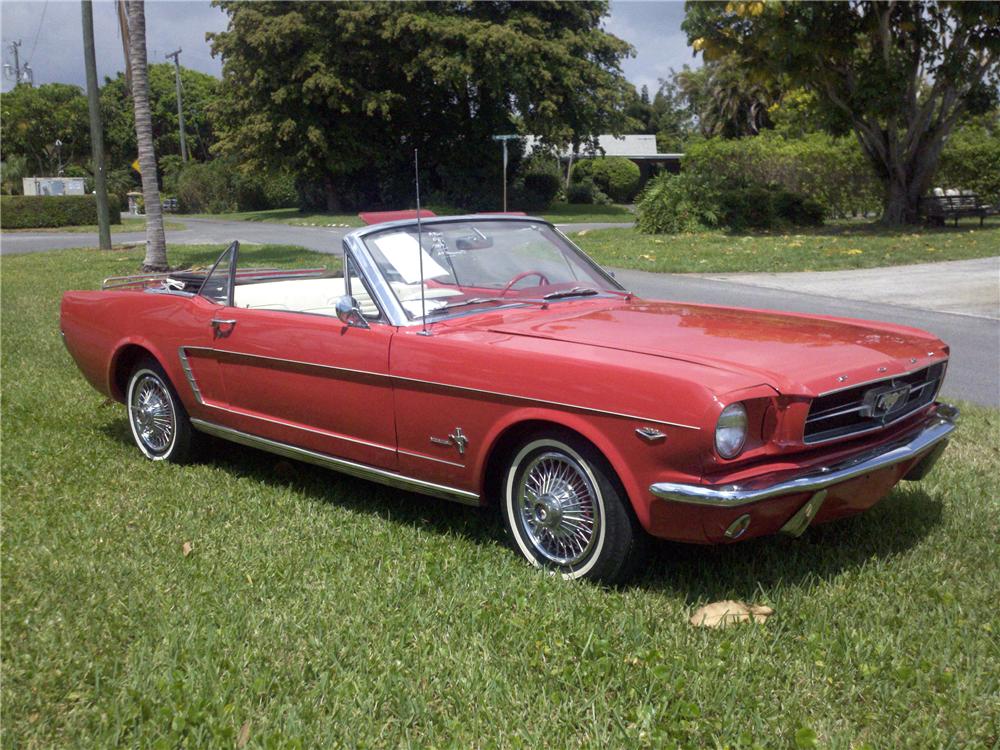 1965 FORD MUSTANG CONVERTIBLE