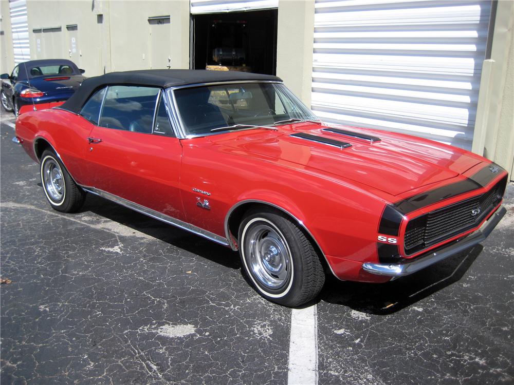 1967 CHEVROLET CAMARO CONVERTIBLE