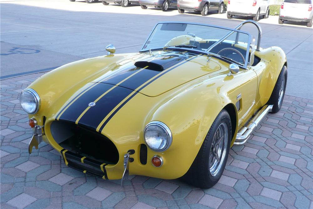 1966 SHELBY COBRA RE-CREATION ROADSTER