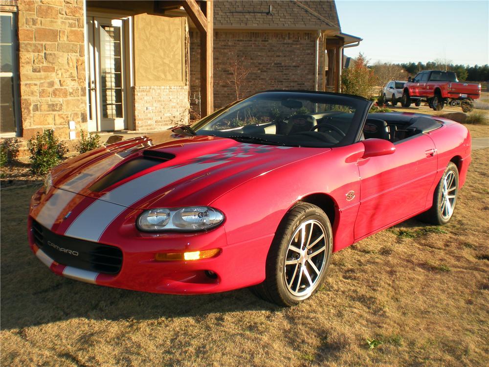 2002 CHEVROLET CAMARO SS 35TH ANNIVERSARY CONVERTIBLE