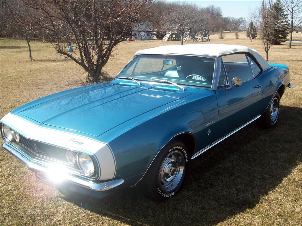 1967 CHEVROLET CAMARO CONVERTIBLE