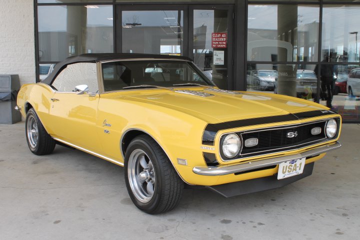 1968 CHEVROLET CAMARO SS CONVERTIBLE