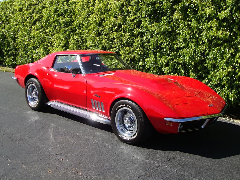 1969 CHEVROLET CORVETTE 2 DOOR COUPE on Thursday @ 07:00 PM