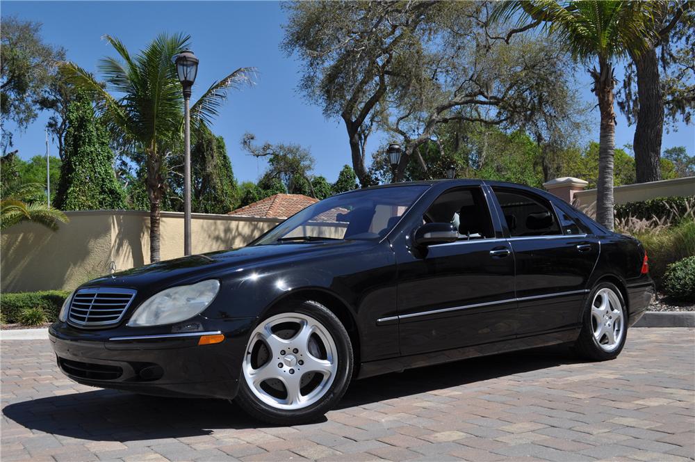 2002 MERCEDES-BENZ S500 4 DOOR SEDAN