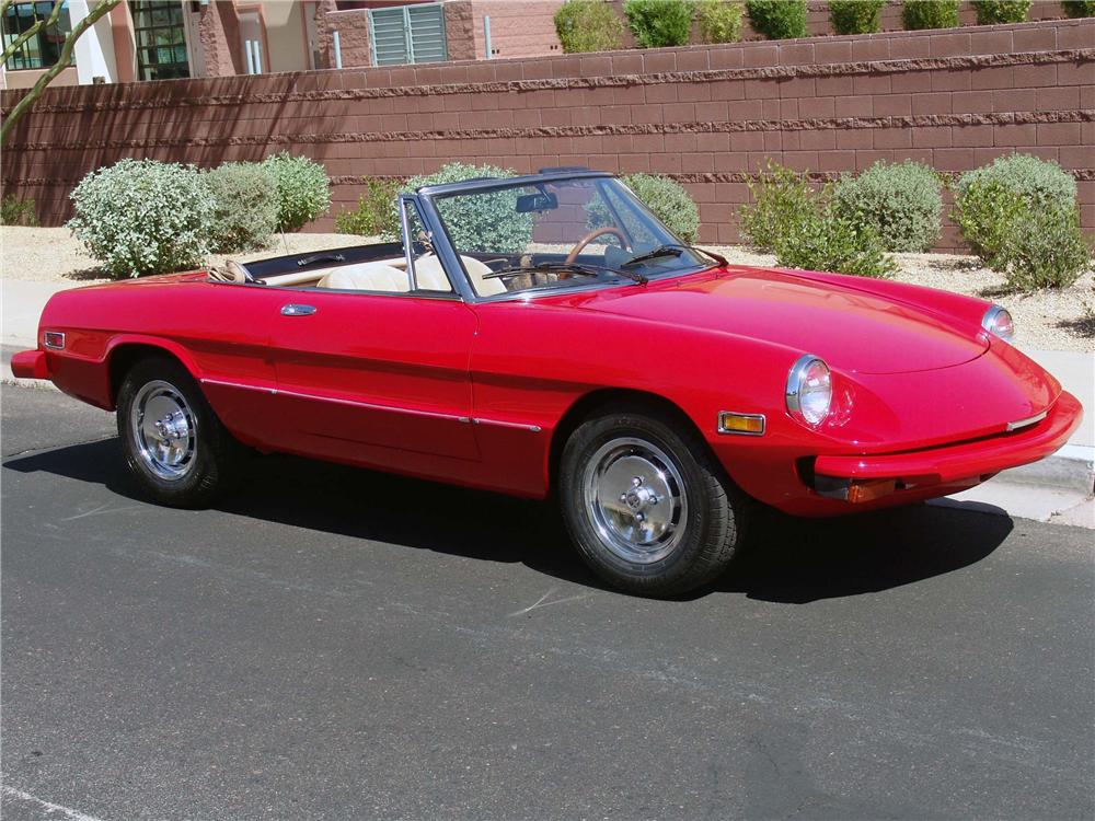 1979 ALFA ROMEO VELOCE CONVERTIBLE