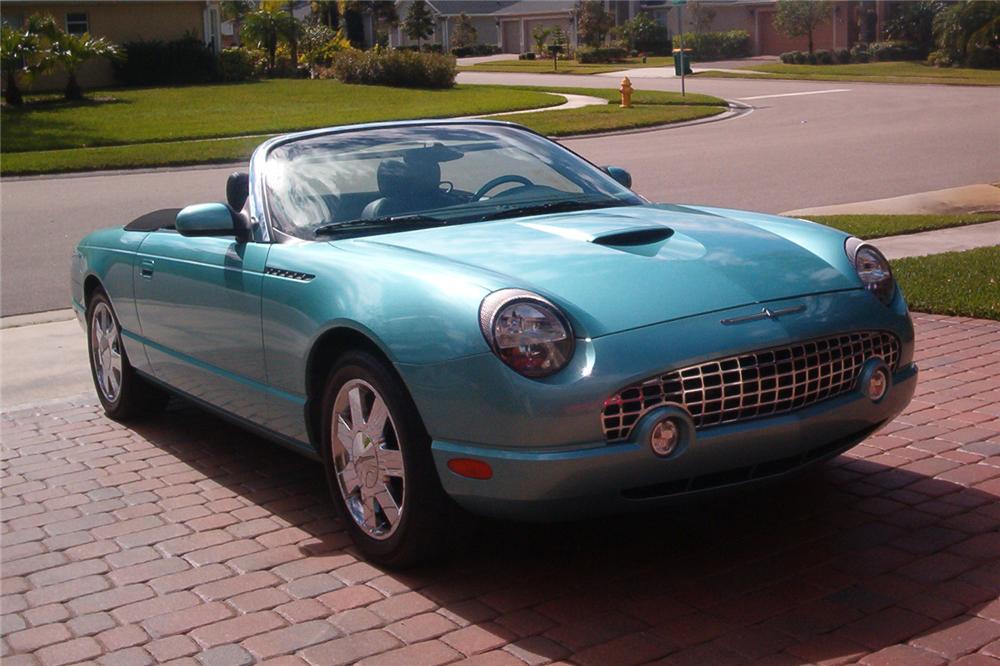 2002 FORD THUNDERBIRD CONVERTIBLE