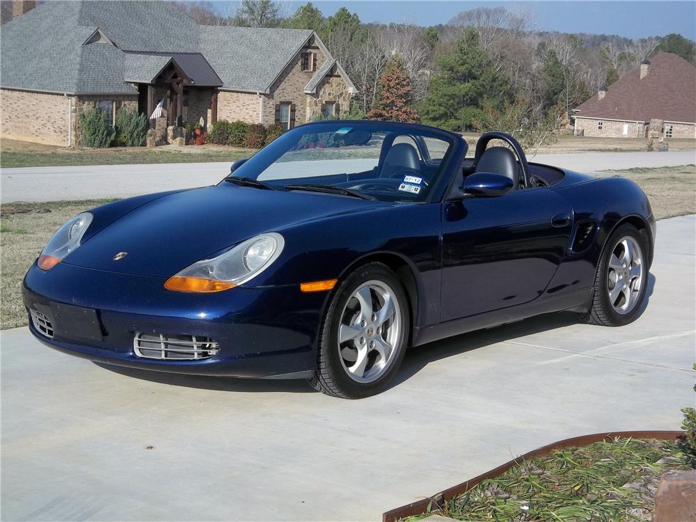 2001 PORSCHE BOXSTER CONVERTIBLE