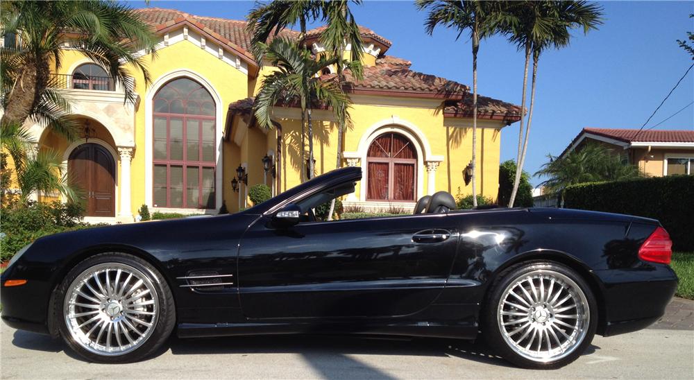 2003 MERCEDES-BENZ SL500 CONVERTIBLE