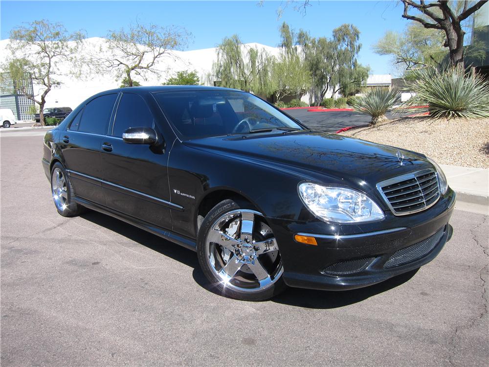 2004 MERCEDES-BENZ S55 AMG 4 DOOR SEDAN