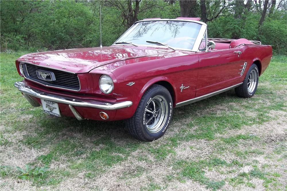 1966 FORD MUSTANG CONVERTIBLE