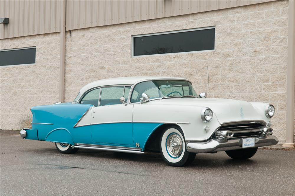 1954 OLDSMOBILE 98 CUSTOM 2 DOOR HARDTOP