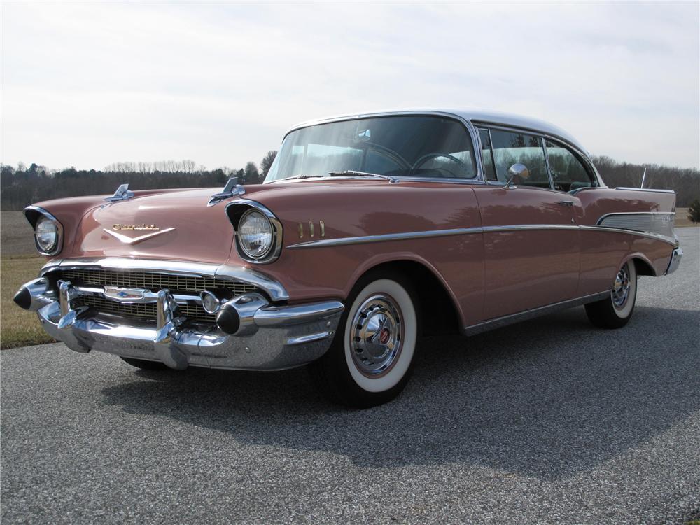 1957 CHEVROLET BEL AIR 2 DOOR HARDTOP