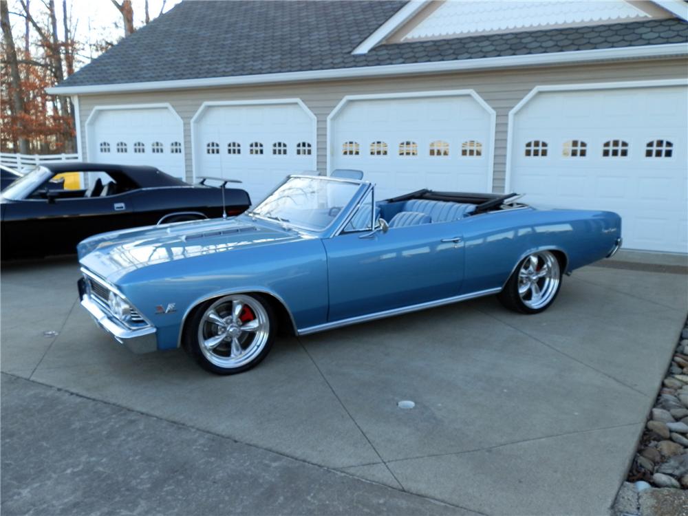 1966 CHEVROLET CHEVELLE CUSTOM CONVERTIBLE